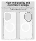 Honor 400 Hoesje MagSafe Backcover Semi-Transparant & Wit afbeelding 9