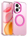 Honor 400 Hoesje MagSafe Backcover Semi-Transparant & Roze
