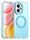Honor 400 Hoesje MagSafe Backcover Semi-Transparant & Blauw afbeelding 1