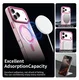 Apple iPhone 17 Pro Max Hoesje MagSafe Backcover Semi-Transparant & Roze afbeelding 5