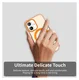 Apple iPhone 17 Hoesje MagSafe Backcover Semi-Transparant & Oranje afbeelding 8