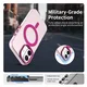 Apple iPhone 17 Hoesje MagSafe Backcover Semi-Transparant & Roze afbeelding 2