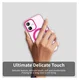 Apple iPhone 17 Hoesje MagSafe Backcover Semi-Transparant & Roze afbeelding 10