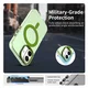 Apple iPhone 17 Hoesje MagSafe Backcover Semi-Transparant & Groen afbeelding 5