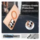 Samsung Galaxy S25 Ultra Hoesje MagSafe Backcover Semi-Transparant & Oranje afbeelding 6