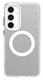 Samsung Galaxy S25 / S24 Hoesje MagSafe Backcover Semi-Transparant & Wit afbeelding 2