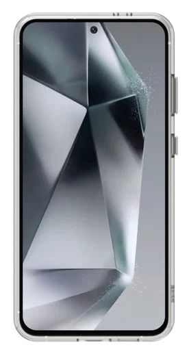 Samsung Galaxy S25 / S24 Hoesje MagSafe Backcover Semi-Transparant & Wit afbeelding 4