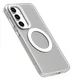 Samsung Galaxy S25 / S24 Hoesje MagSafe Backcover Semi-Transparant & Wit afbeelding 7