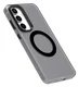 Samsung Galaxy S25 / S24 Hoesje MagSafe Backcover Semi-Transparant & Zwart afbeelding 7