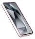 Samsung Galaxy S25 / S24 Hoesje MagSafe Backcover Semi-Transparant & Roze afbeelding 9