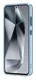 Samsung Galaxy S25 / S24 Hoesje MagSafe Backcover Semi-Transparant & Blauw afbeelding 10