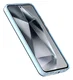 Samsung Galaxy S25 / S24 Hoesje MagSafe Backcover Semi-Transparant & Blauw afbeelding 8