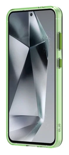 Samsung Galaxy S25 / S24 Hoesje MagSafe Backcover Semi-Transparant & Groen afbeelding 10