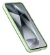 Samsung Galaxy S25 / S24 Hoesje MagSafe Backcover Semi-Transparant & Groen afbeelding 7