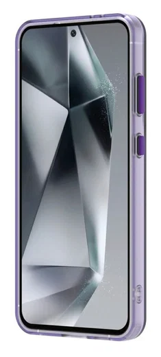 Samsung Galaxy S25 / S24 Hoesje MagSafe Backcover Semi-Transparant & Paars afbeelding 10