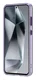Samsung Galaxy S25 / S24 Hoesje MagSafe Backcover Semi-Transparant & Paars afbeelding 10