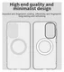 Samsung Galaxy A56 / A36 Hoesje MagSafe Backcover Semi-Transparant & Wit afbeelding 10