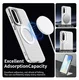 Samsung Galaxy A56 / A36 Hoesje MagSafe Backcover Semi-Transparant & Wit afbeelding 4