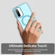 Samsung Galaxy A56 / A36 Hoesje MagSafe Backcover Semi-Transparant & Blauw afbeelding 8