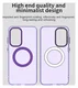 Samsung Galaxy A56 / A36 Hoesje MagSafe Backcover Semi-Transparant & Paars afbeelding 10