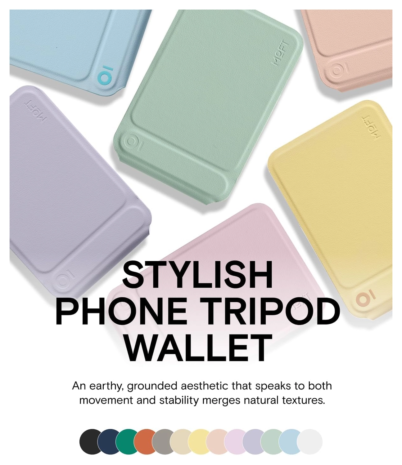 MOFT Tripod Wallet MOVAS MagSafe Kaarthouder met Uitklapbare Standaard Roze afbeelding 8