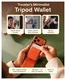 MOFT Tripod Wallet MOVAS MagSafe Kaarthouder met Uitklapbare Standaard Bruin afbeelding 5