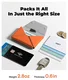 MOFT Snap Field Wallet MagSafe Kaarthouder voor 8 Pasjes Portemonnee Oranje afbeelding 4
