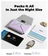 MOFT Snap Field Wallet MagSafe Kaarthouder voor 8 Pasjes Portemonnee Paars afbeelding 4