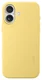 MOFT MOVAS Snap iPhone 17 Hoesje MagSafe Vegan Leer Back Cover Geel