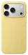 MOFT MOVAS Snap iPhone 17 Pro Hoesje MagSafe Vegan Leer Back Cover Geel