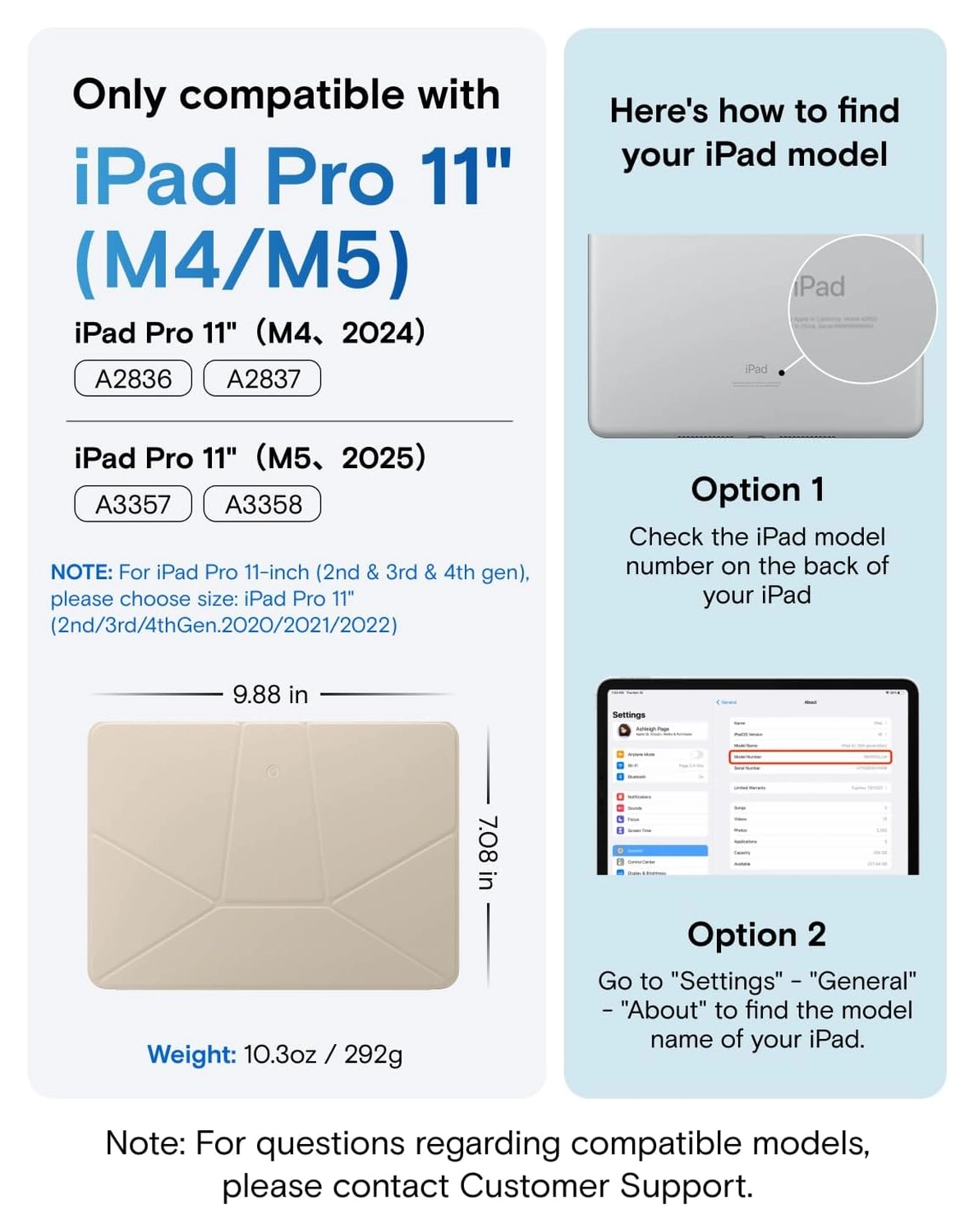 MOFT Dynamic Folio iPad Pro 11 (2024/2025) Hoes Book Case met Standaard Beige afbeelding 2