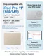 MOFT Dynamic Folio iPad Pro 11 (2024/2025) Hoes Book Case met Standaard Beige afbeelding 2