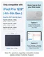 MOFT Dynamic Folio iPad Pro 12.9 Hoes Book Case met Standaard Navy afbeelding 2