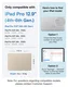 MOFT Dynamic Folio iPad Pro 12.9 Hoes Book Case met Standaard Beige afbeelding 2