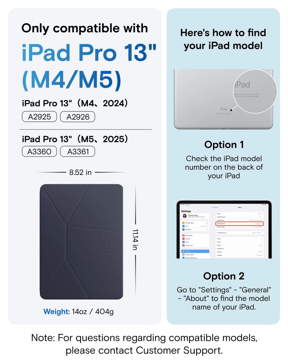 MOFT Dynamic Folio iPad Pro 13 (2024/2025) Hoes Book Case met Standaard Navy afbeelding 2