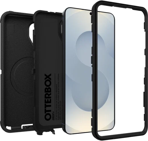 OtterBox Defender Pro Samsung Galaxy S26 Hoesje Magnetic Back Cover Zwart afbeelding 2