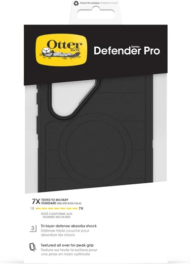 OtterBox Defender Pro Samsung Galaxy S26 Ultra Hoesje Magnetic Back Cover Zwart afbeelding 5