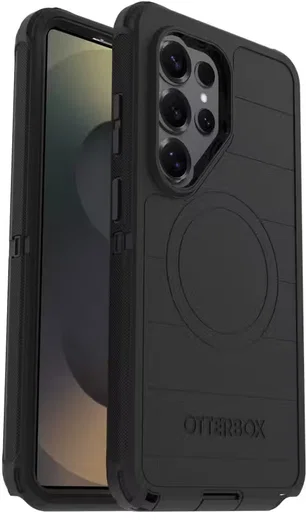 OtterBox Defender Pro Samsung Galaxy S26 Ultra Hoesje Magnetic Back Cover Zwart afbeelding 1
