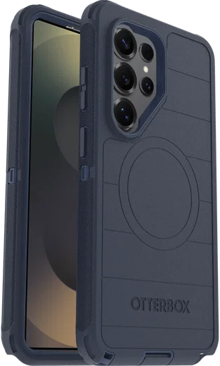 OtterBox Defender Pro Samsung Galaxy S26 Ultra Hoesje Magnetic Back Cover Blauw afbeelding 1