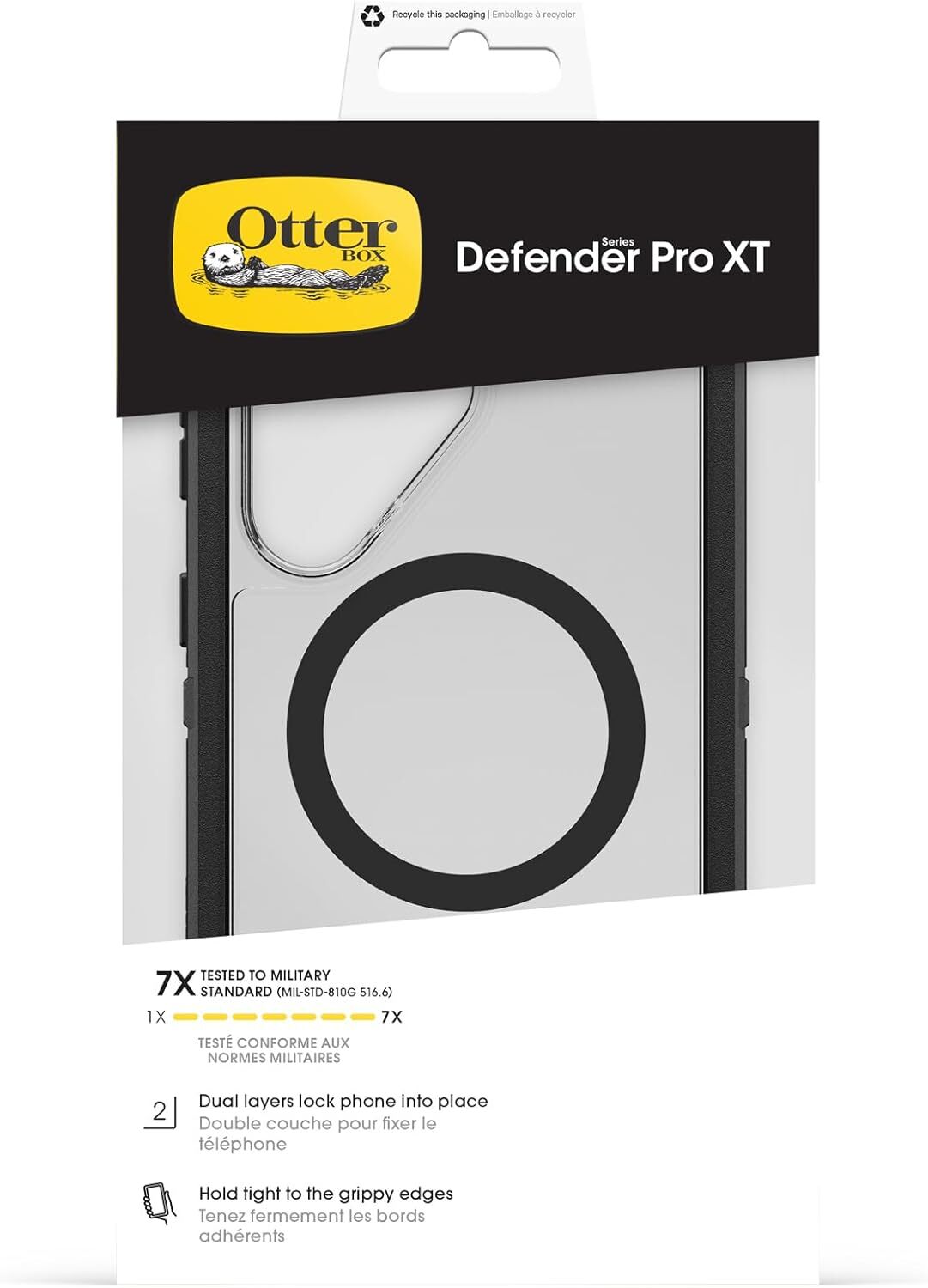 OtterBox Defender Pro XT Samsung S26 Ultra Hoesje Magnetic Zwart Transparant afbeelding 5