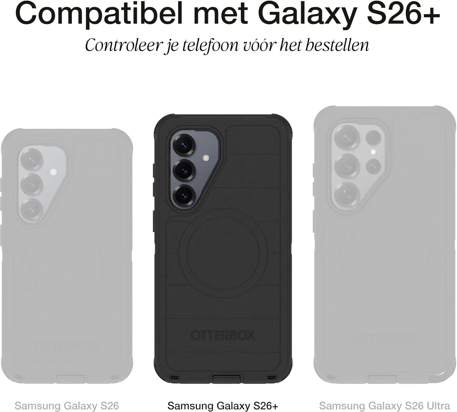 OtterBox Glass Samsung Galaxy S26 Plus Screen Protector Tempered Glass afbeelding 5