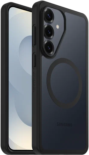 OtterBox React Samsung S26 Plus Hoesje Magnetic Back Cover Zwart Transparant afbeelding 1