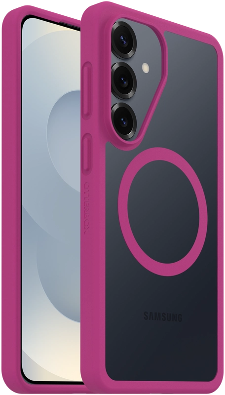 OtterBox React Samsung S26 Plus Hoesje Magnetic Back Cover Roze Transparant afbeelding 1