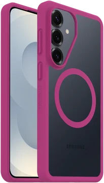 OtterBox React Samsung S26 Plus Hoesje Magnetic Back Cover Roze Transparant