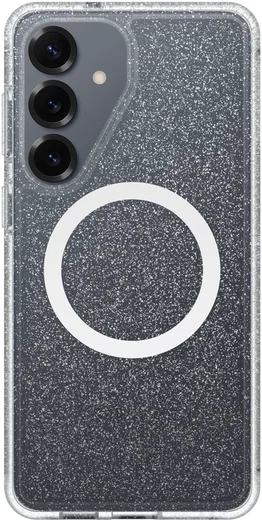 OtterBox React Samsung S26 Plus Hoesje Magnetic Back Cover Glitter Transparant afbeelding 2