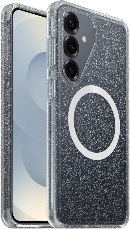 OtterBox React Samsung S26 Plus Hoesje Magnetic Back Cover Glitter Transparant afbeelding 1