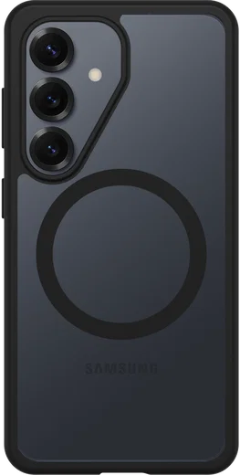 OtterBox React Samsung Galaxy S26 Hoesje Magnetic Back Cover Zwart Transparant afbeelding 2