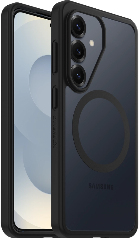 OtterBox React Samsung Galaxy S26 Hoesje Magnetic Back Cover Zwart Transparant afbeelding 1