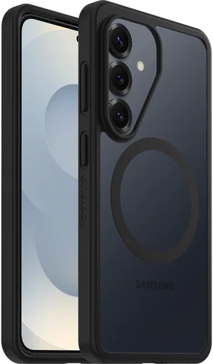 OtterBox React Samsung Galaxy S26 Hoesje Magnetic Back Cover Zwart Transparant afbeelding 1