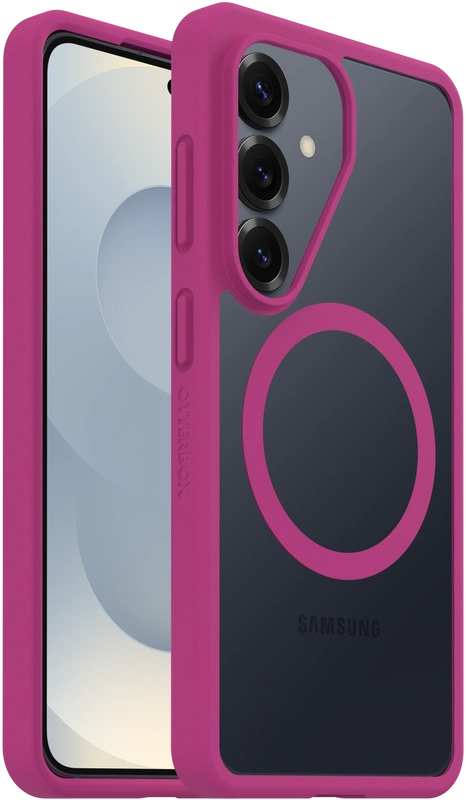 OtterBox React Samsung Galaxy S26 Hoesje Magnetic Back Cover Roze Transparant afbeelding 1